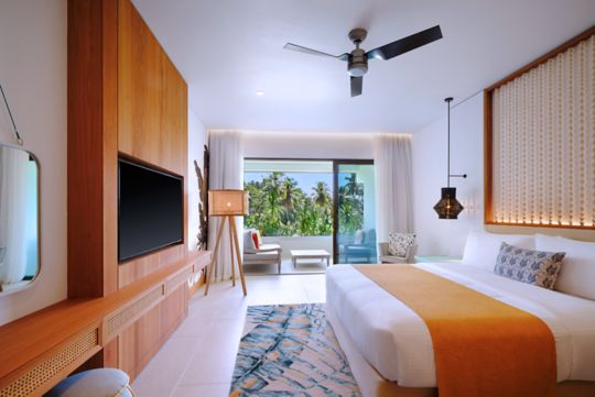 Seychelles resort room